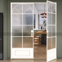 復(fù)古推拉門(mén)廚房衛(wèi)生間玻璃門(mén)窗廠家批發(fā)